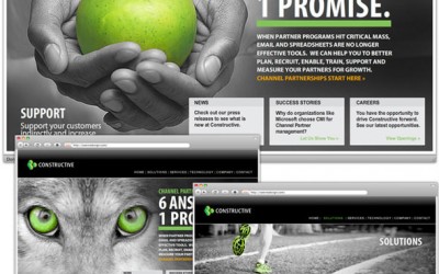 Constructive Media Web Site Design
