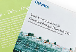 Report design for Deloitte designed by Swerve Design