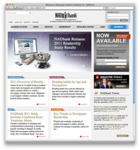 NADbank website design by Swerve Design Group, Toronto