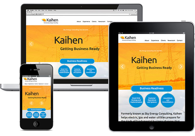 Kaihen website design