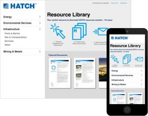Hatch resource: website design