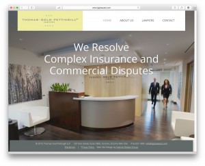 TGP website design by Swerve Design Group
