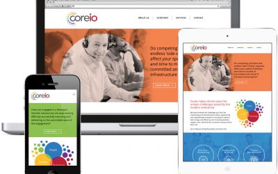 Website launch for Coreio