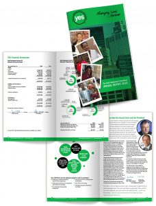 Annual Report Design for YES