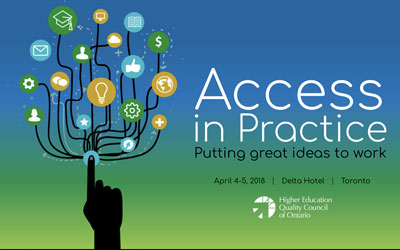 Conference Microsite design for Access in Practice