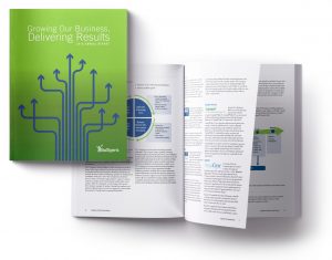 Annual report design for BioSyent 2016