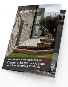 Kreitmaker brochure cover design with fold