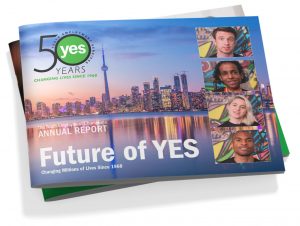 YES 2019 Annual Report Design Cover