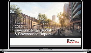 Sustainability report 2019 for Choice Properties