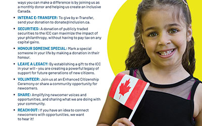 Impact Report Design for The Institute for Canadian Citizenship