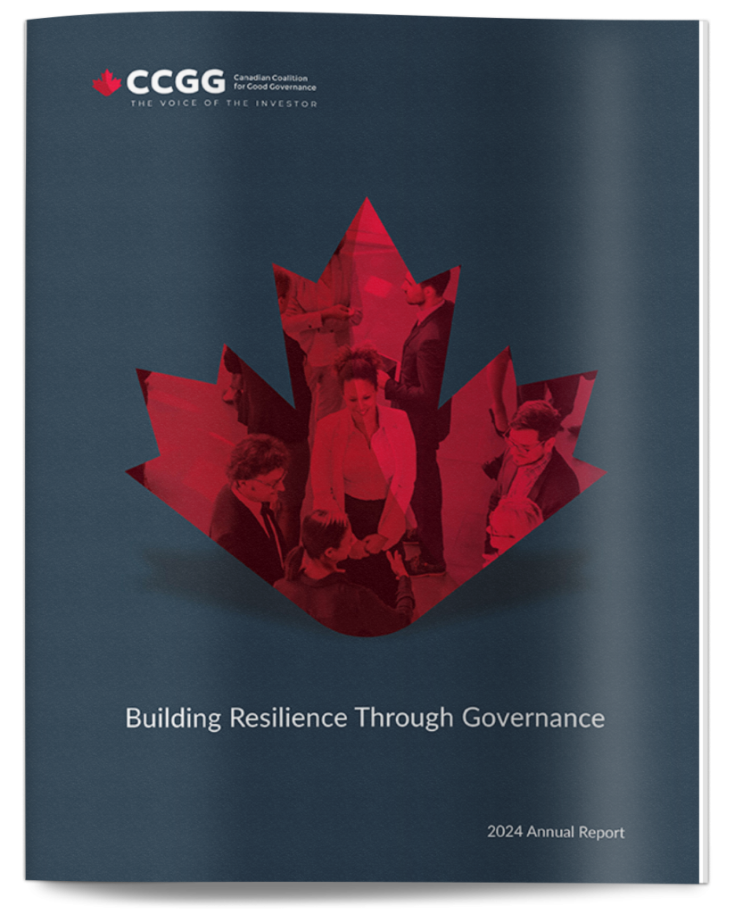 CCGG annual report 2024 cover